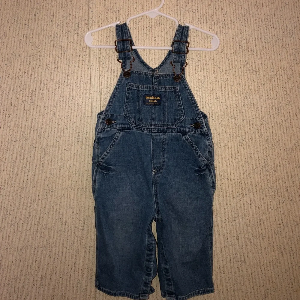 Vintage Osh Kosh Blue Jean Overalls